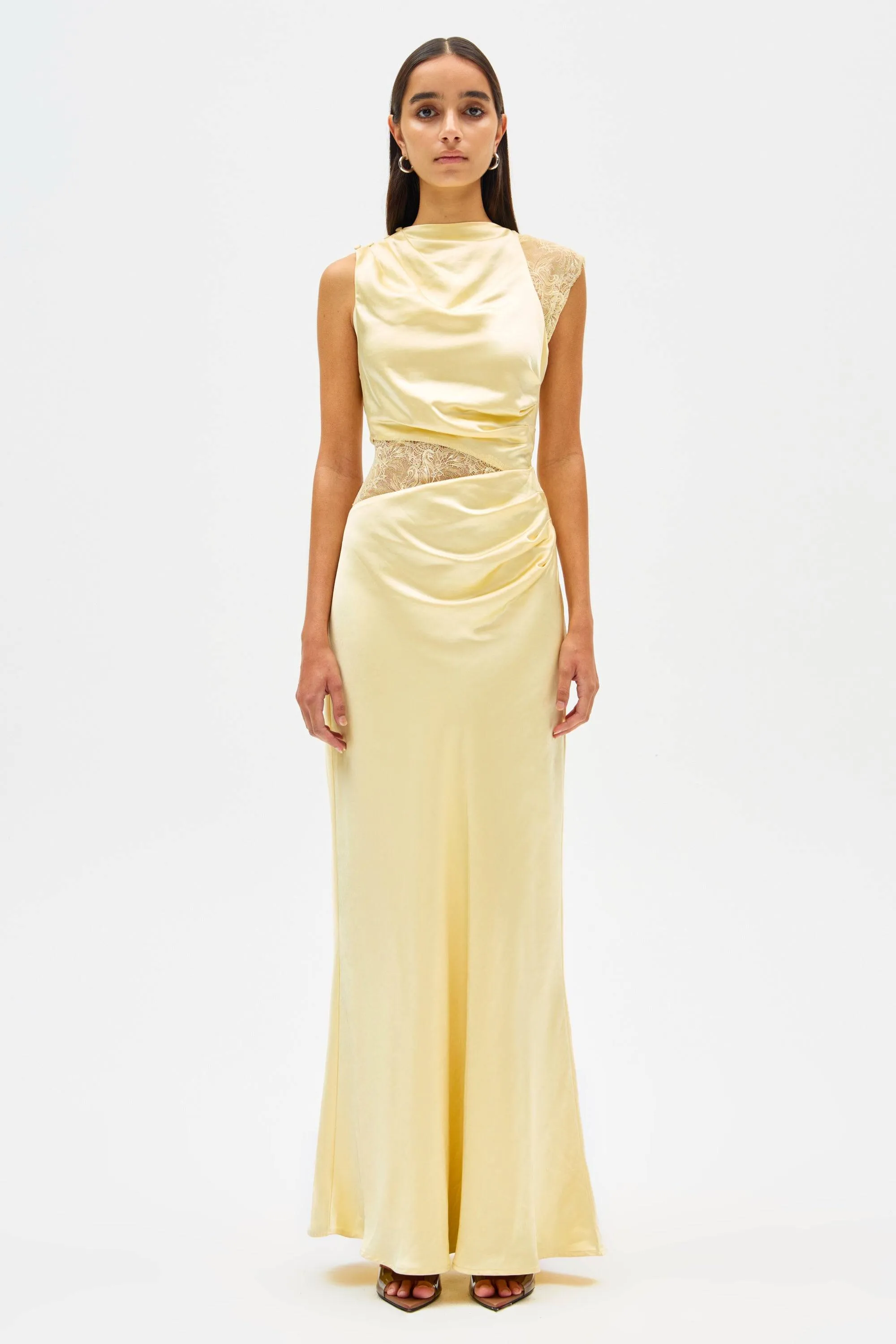 Kimora Satin Maxi Dress