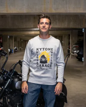 Kytone - Sweats Skull Garage - Grey Sweatshirt