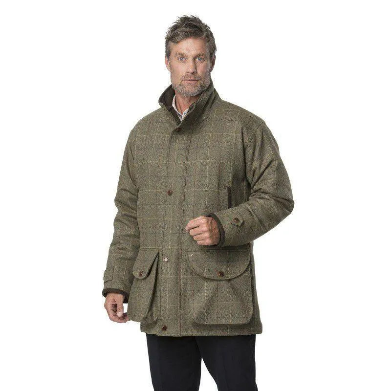 Laksen Wingfield CTX Waterproof Mens Tweed Coat - Woodhay Tweed