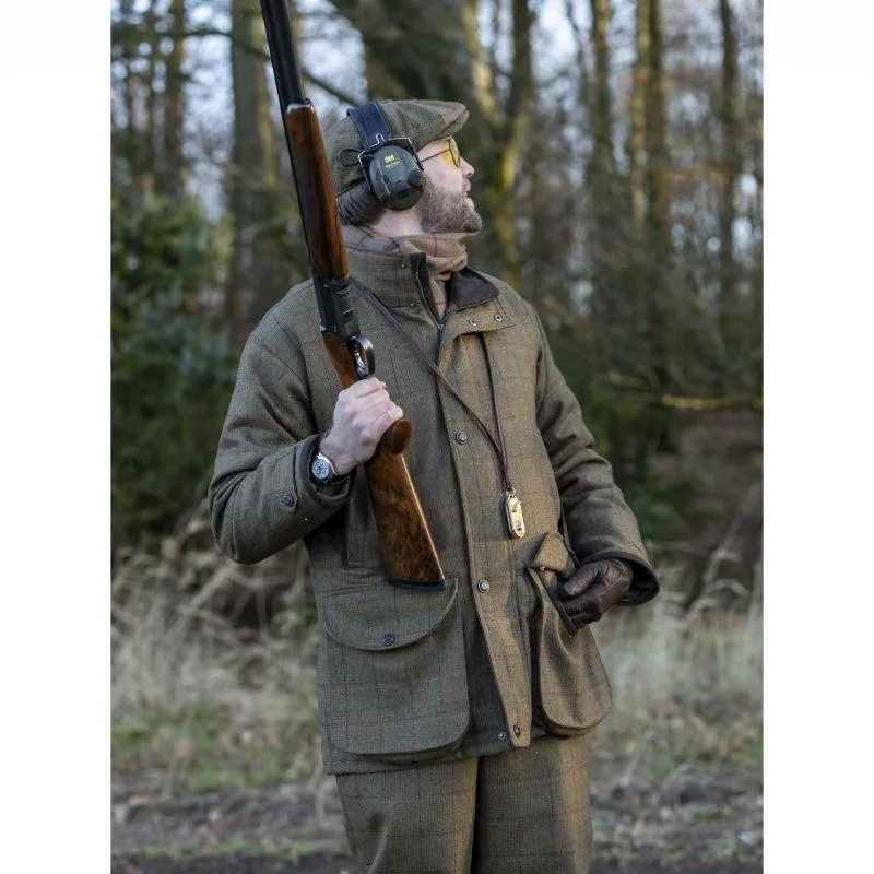 Laksen Wingfield CTX Waterproof Mens Tweed Coat - Woolston Tweed