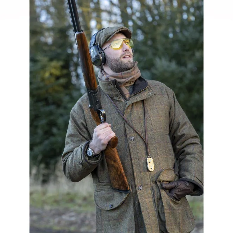 Laksen Wingfield CTX Waterproof Mens Tweed Coat - Woolston Tweed