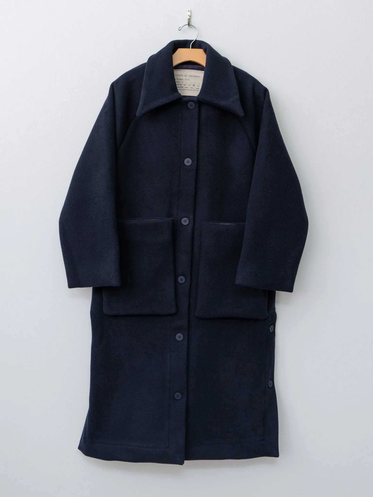 Long Coat - Navy