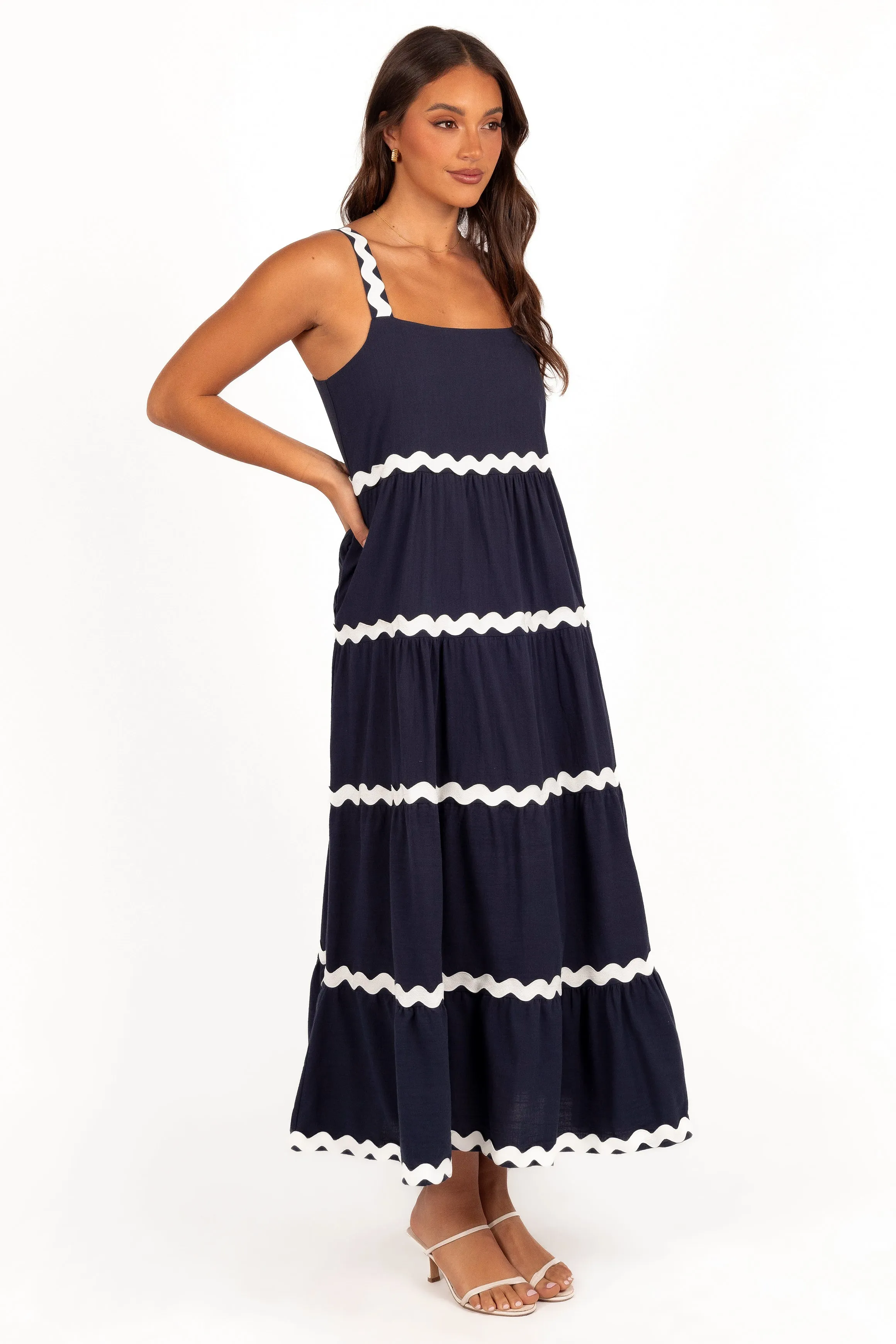 Louisa Maxi Dress - Navy