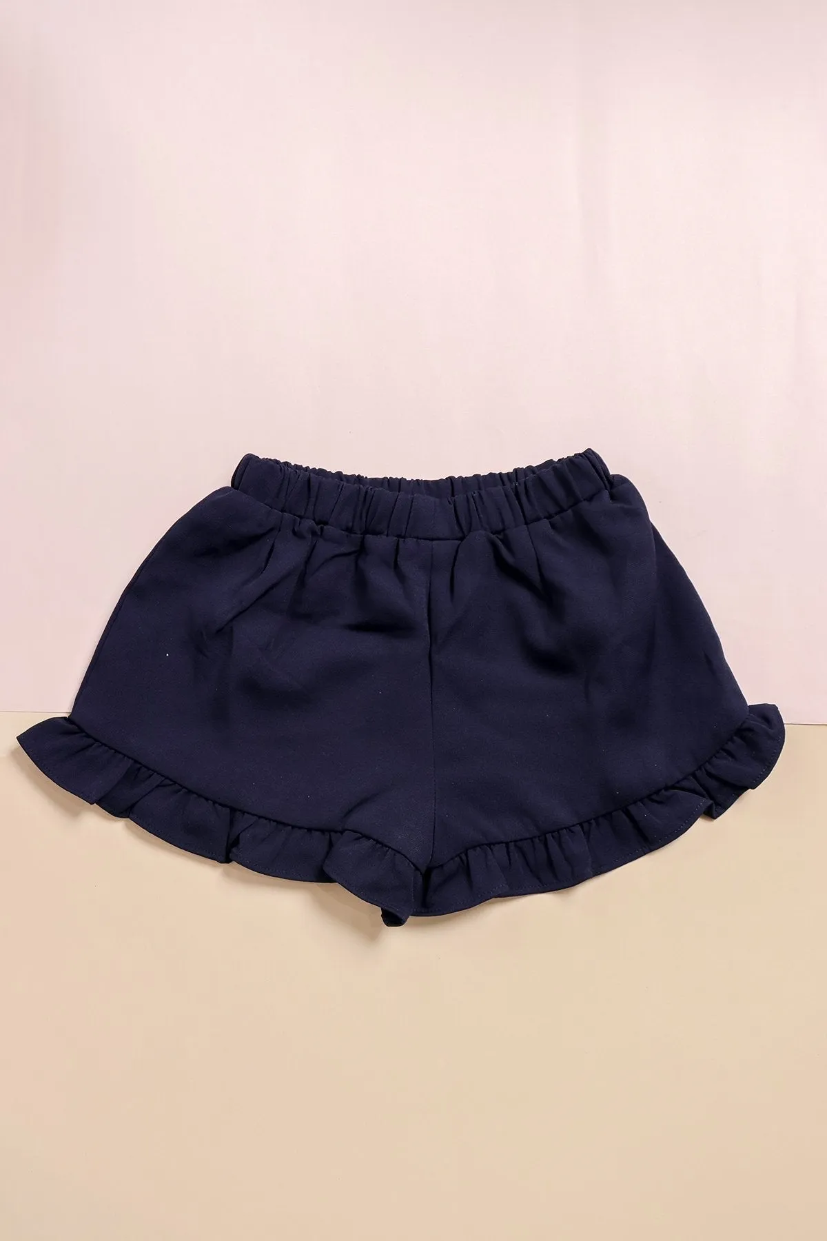 MADEBYNM NM KIDS SPRING BLESSING FLUTTER TWO-PIECE SET IN MIDNIGHT NAVY [12M/18/2Y/3Y/4Y/5Y/6Y]