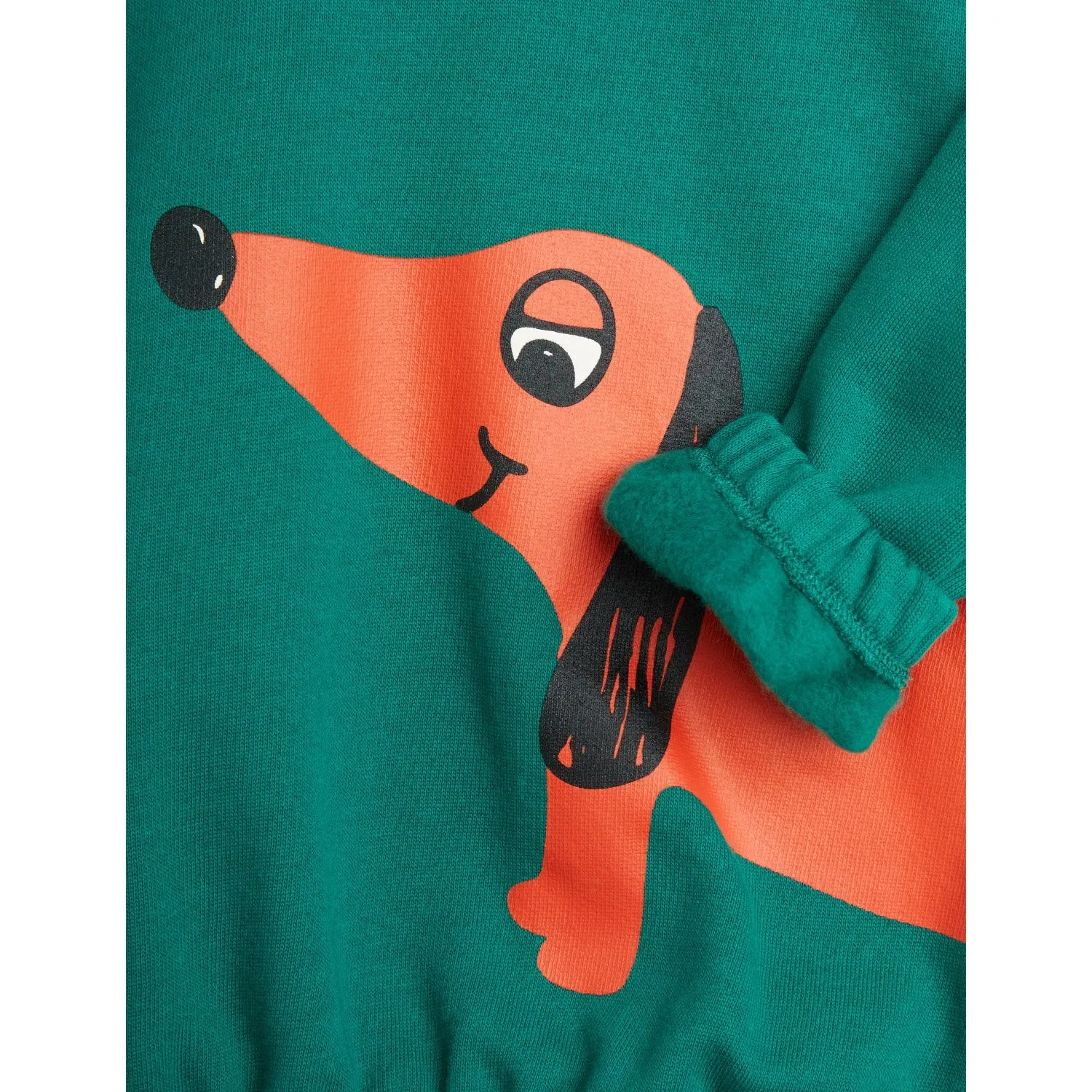 Mini Rodini Green Dog Sp Sweatshirt