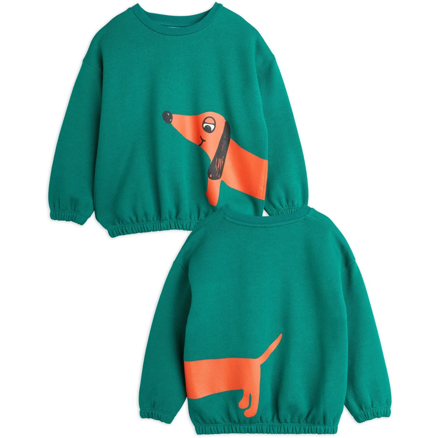 Mini Rodini Green Dog Sp Sweatshirt