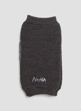 Nanga Warm Pile Room Wrist Gaiter in Black