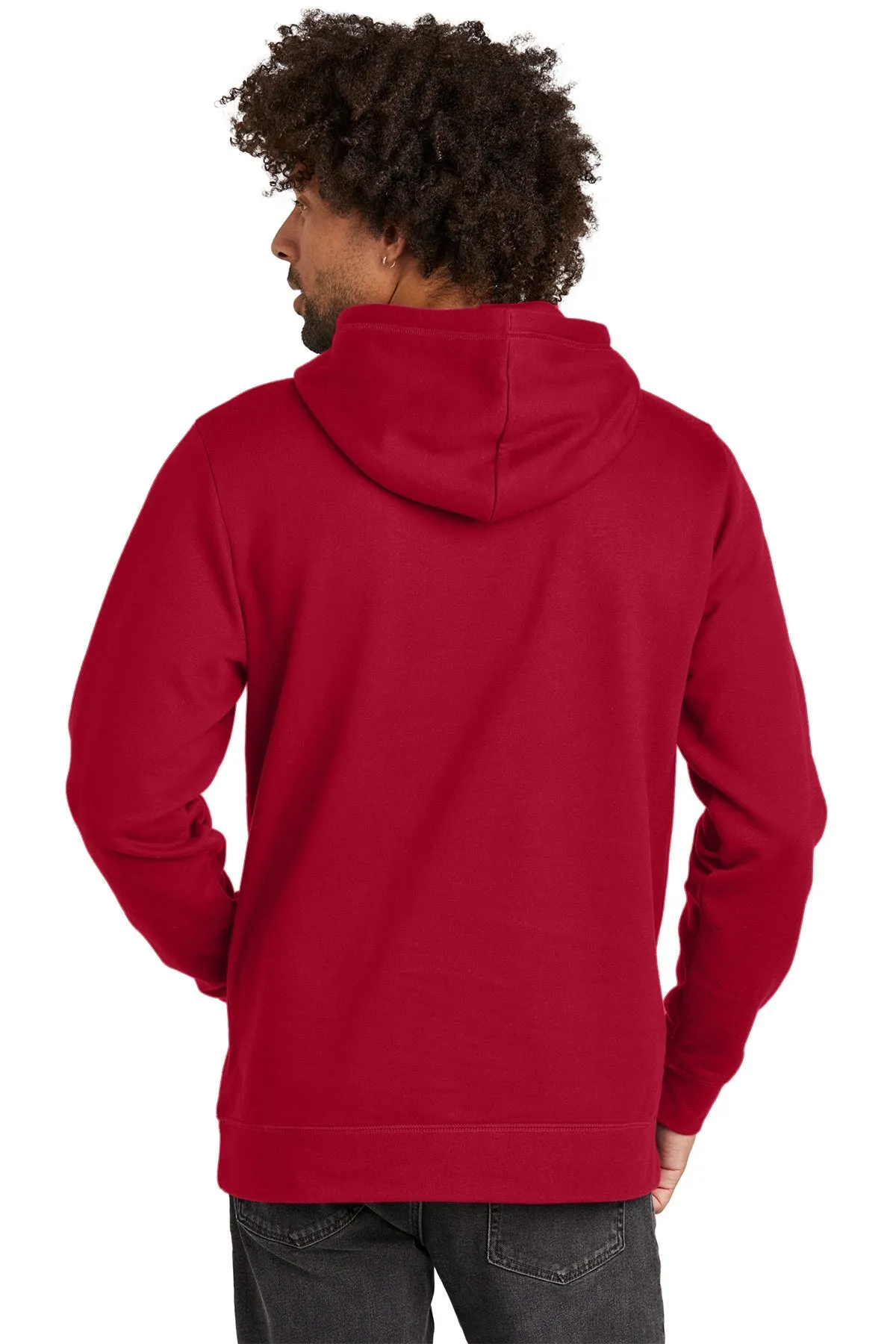 New Era Comeback Fleece Customized Hoodies, Crimson