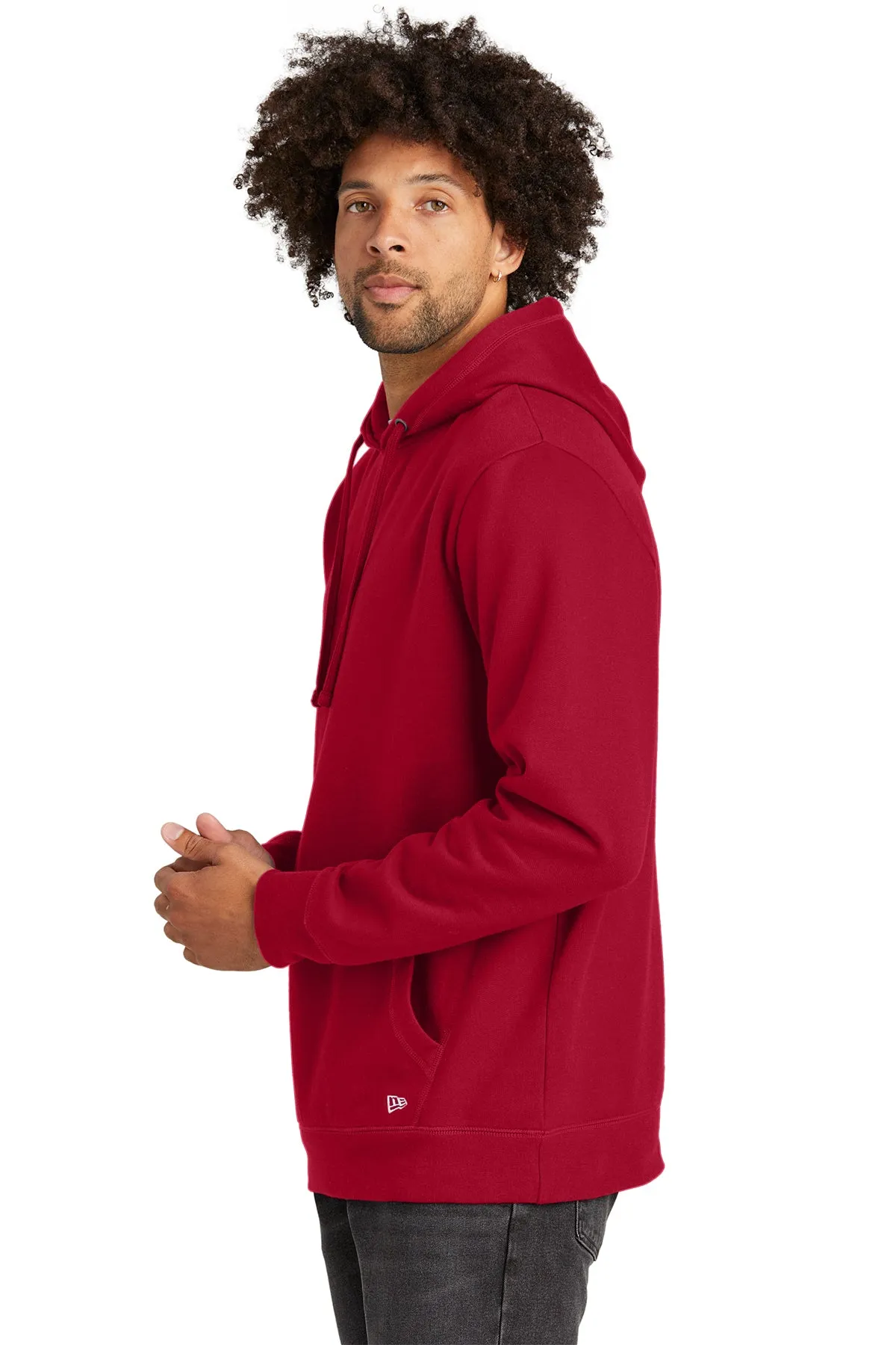 New Era Comeback Fleece Customized Hoodies, Crimson