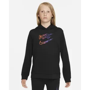 Nike Dri-Fit Kylian Mbappe Unisex Football Hoody Black/Crimson