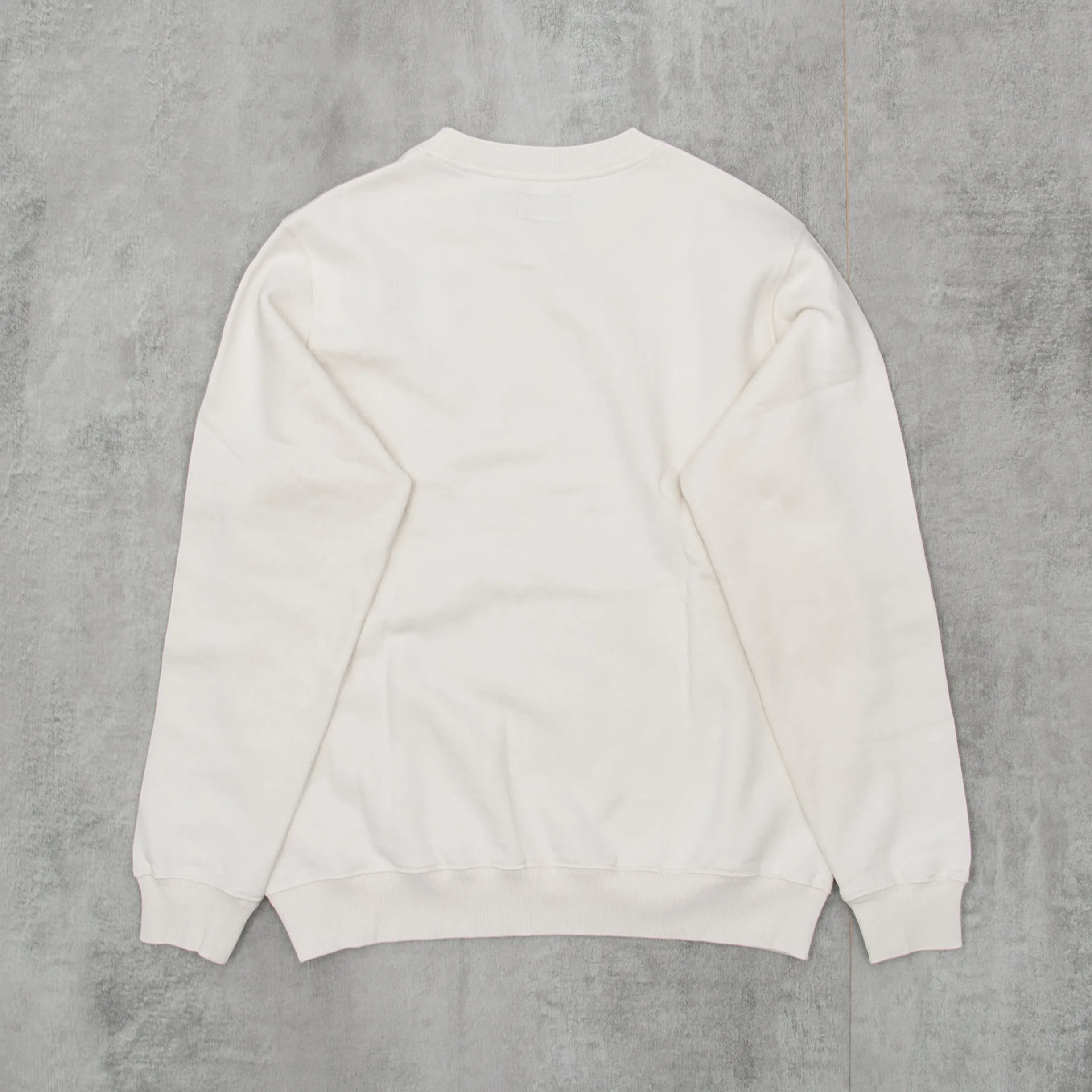 Nudie Lasse Nudie Jeans Co Sweatshirt - Chalk White