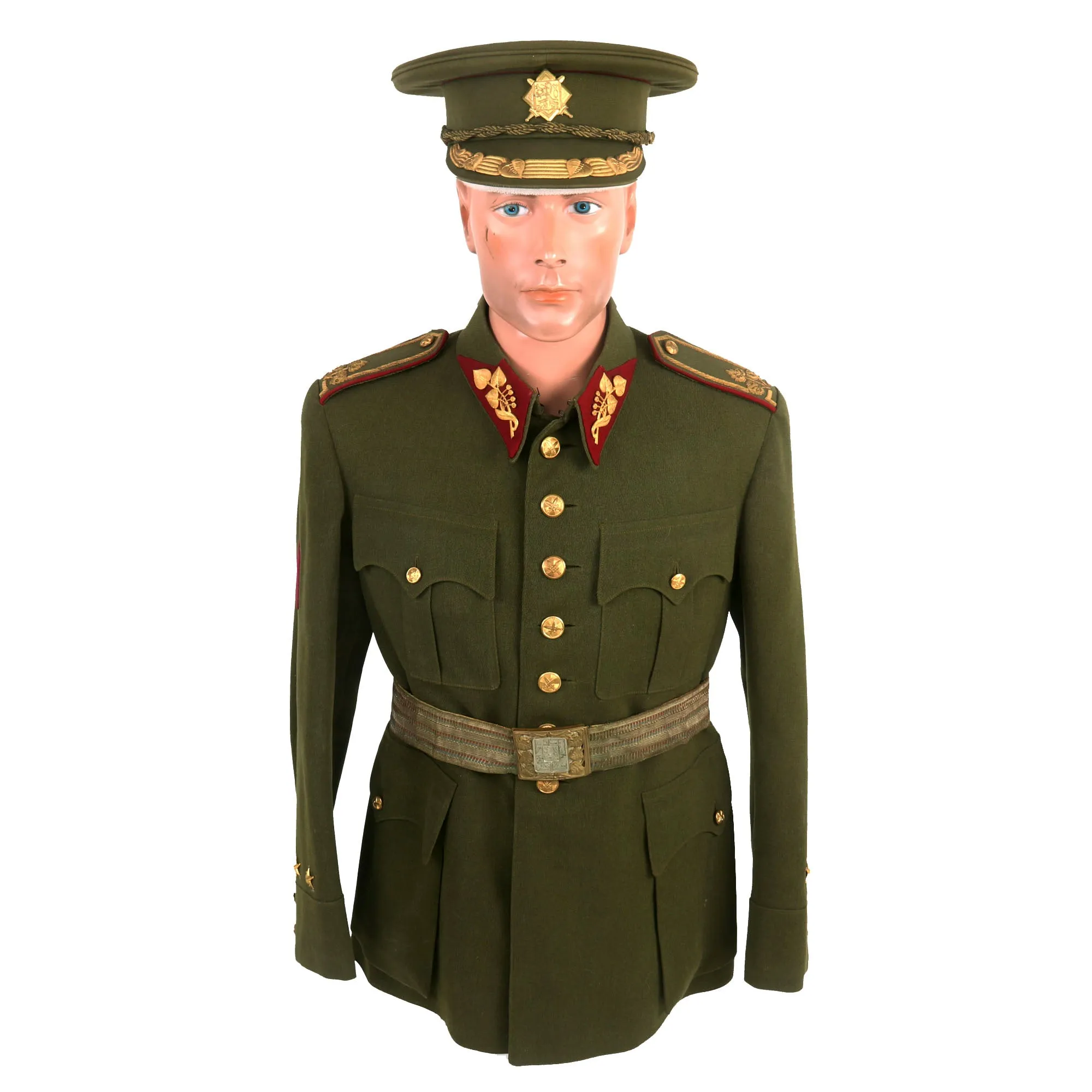 Original Czech WWII Army General Uniform Attributed to Jan Syrový -  Prime Minister During the Munich Crisis