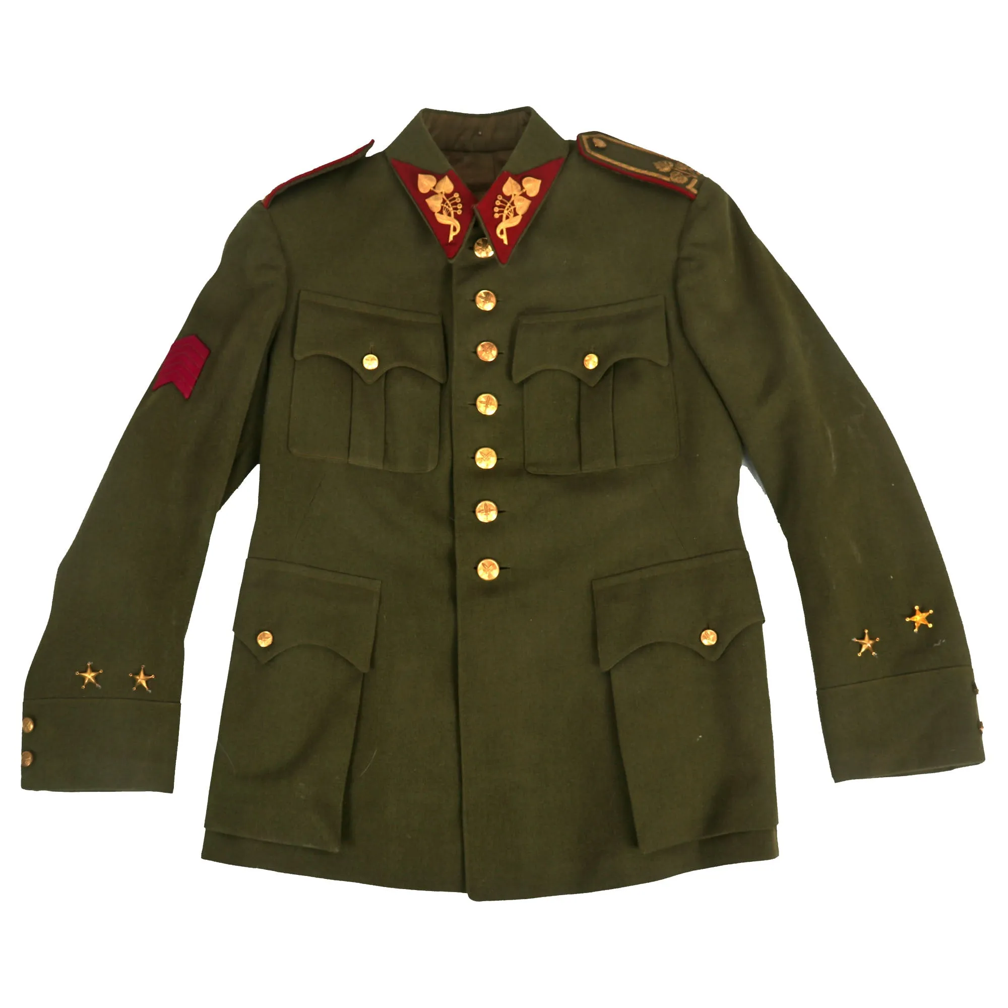 Original Czech WWII Army General Uniform Attributed to Jan Syrový -  Prime Minister During the Munich Crisis