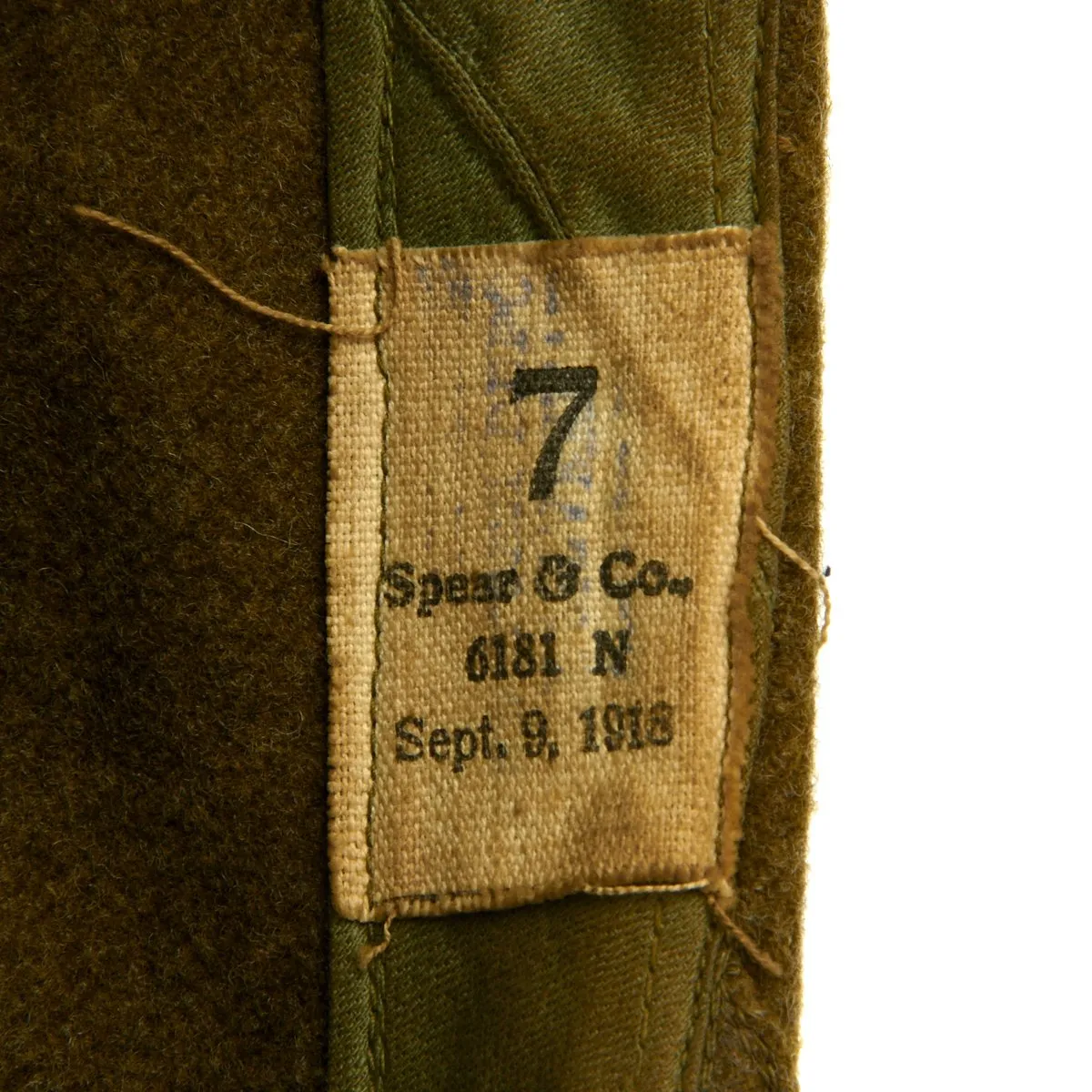 Original U.S. WWI 82nd Division 320th Field Artillery Regiment Named Grouping