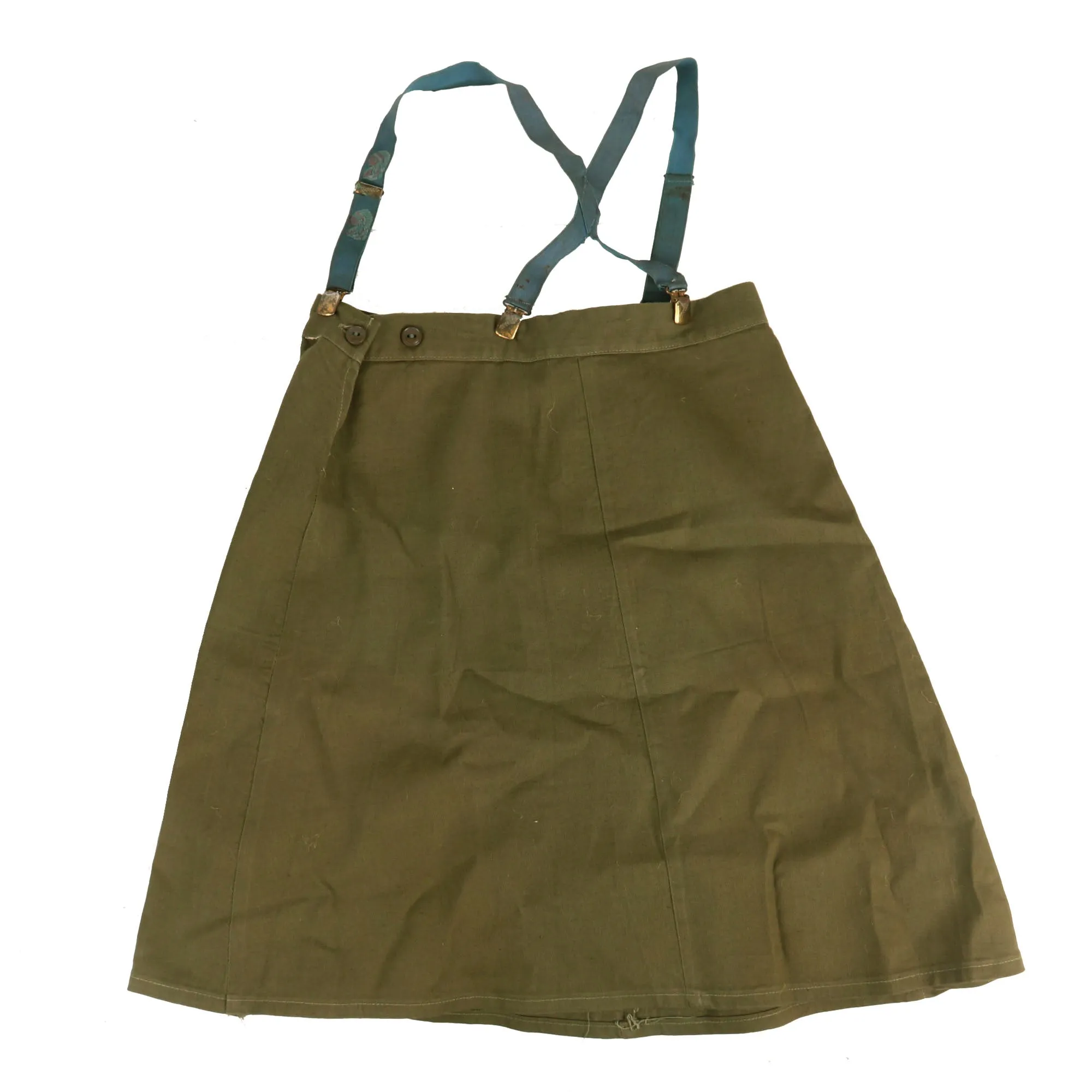 Original U.S. WWII Era Women’s Army Corps “WAC Jr” Children’s Class-A Uniform Set With Skirt and Shoes - Formerly Part of the A.A.F. Tank Museum