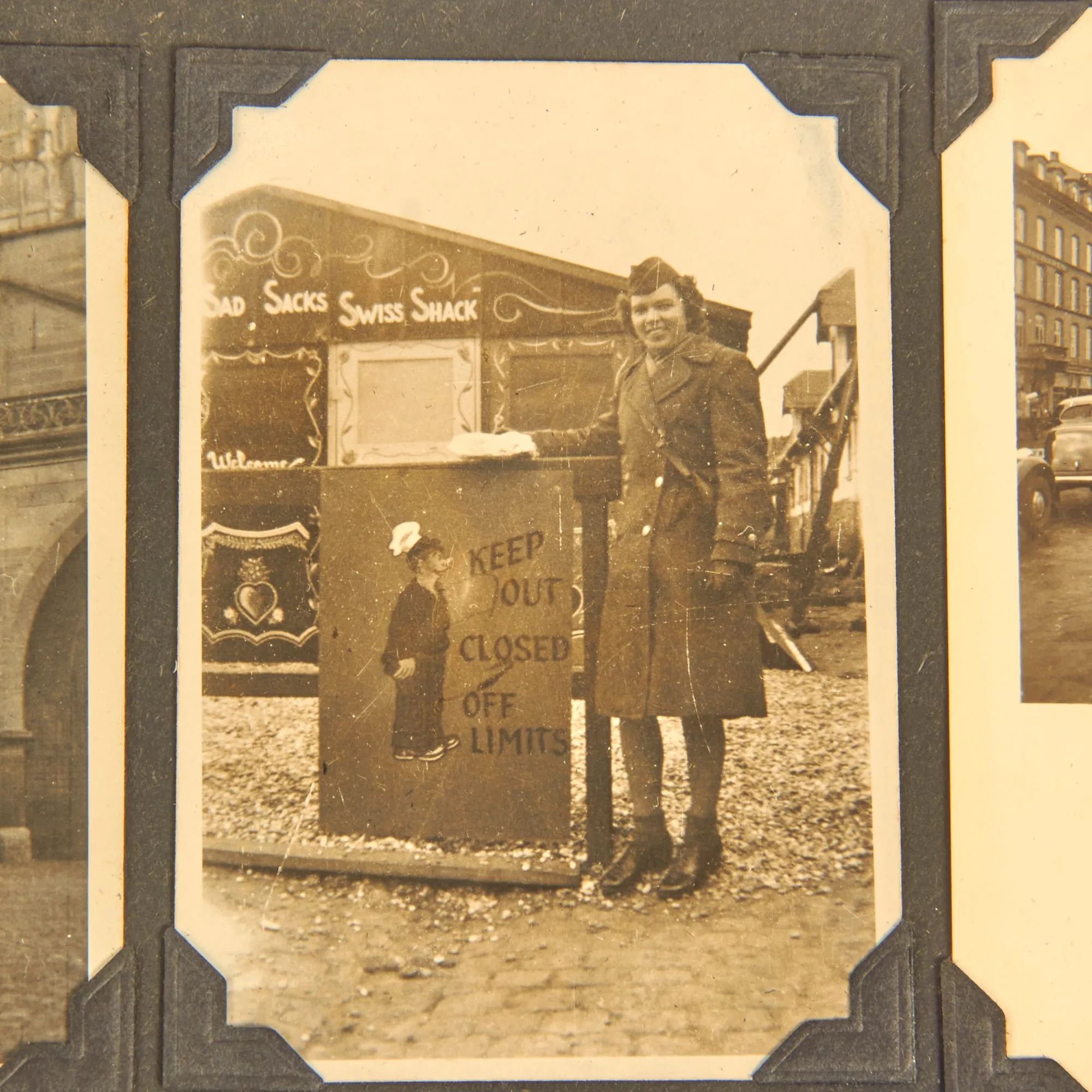 Original U.S. WWII Women's Army Corps WAC Named Uniform and Photo Album Grouping For PFC Daisy I. Rushing, 7th Army