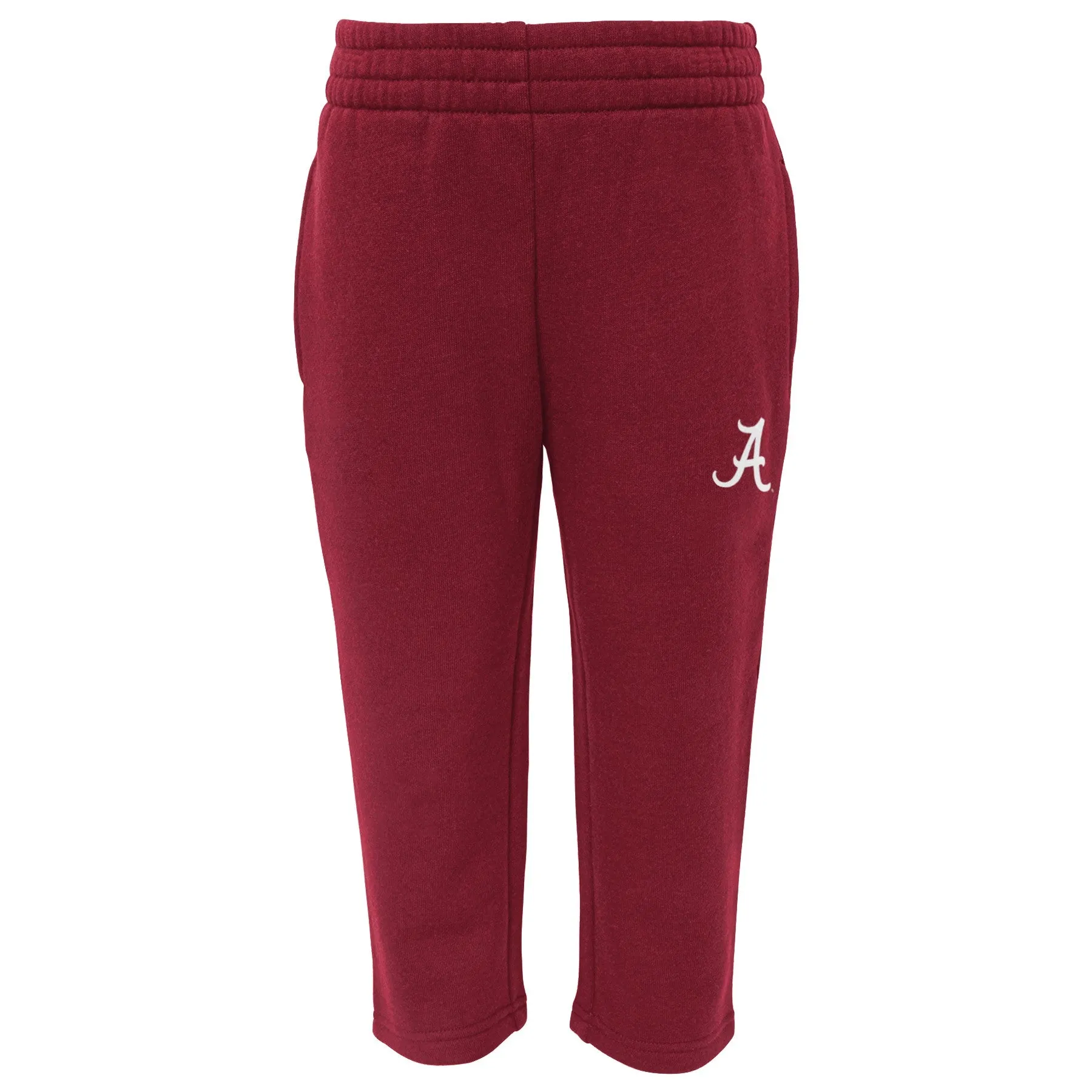 Outerstuff Alabama Crimson Tide NCAA Infant Sideline Fleece Set Hoodie and Pants, Crimson/Grey