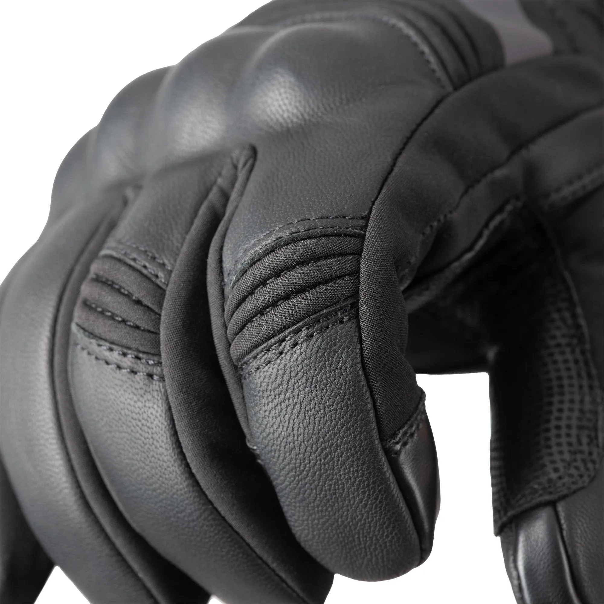 Oxford Calgary 2.0 Men Black Waterproof Motorcycle Gear Gloves Black