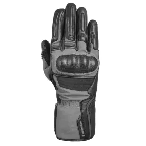 Oxford Hexham Men Winter Motorcycle Gloves Grey Black