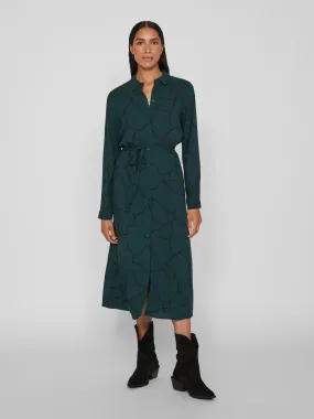 Paya Midi Dress - Ponderosa Pine