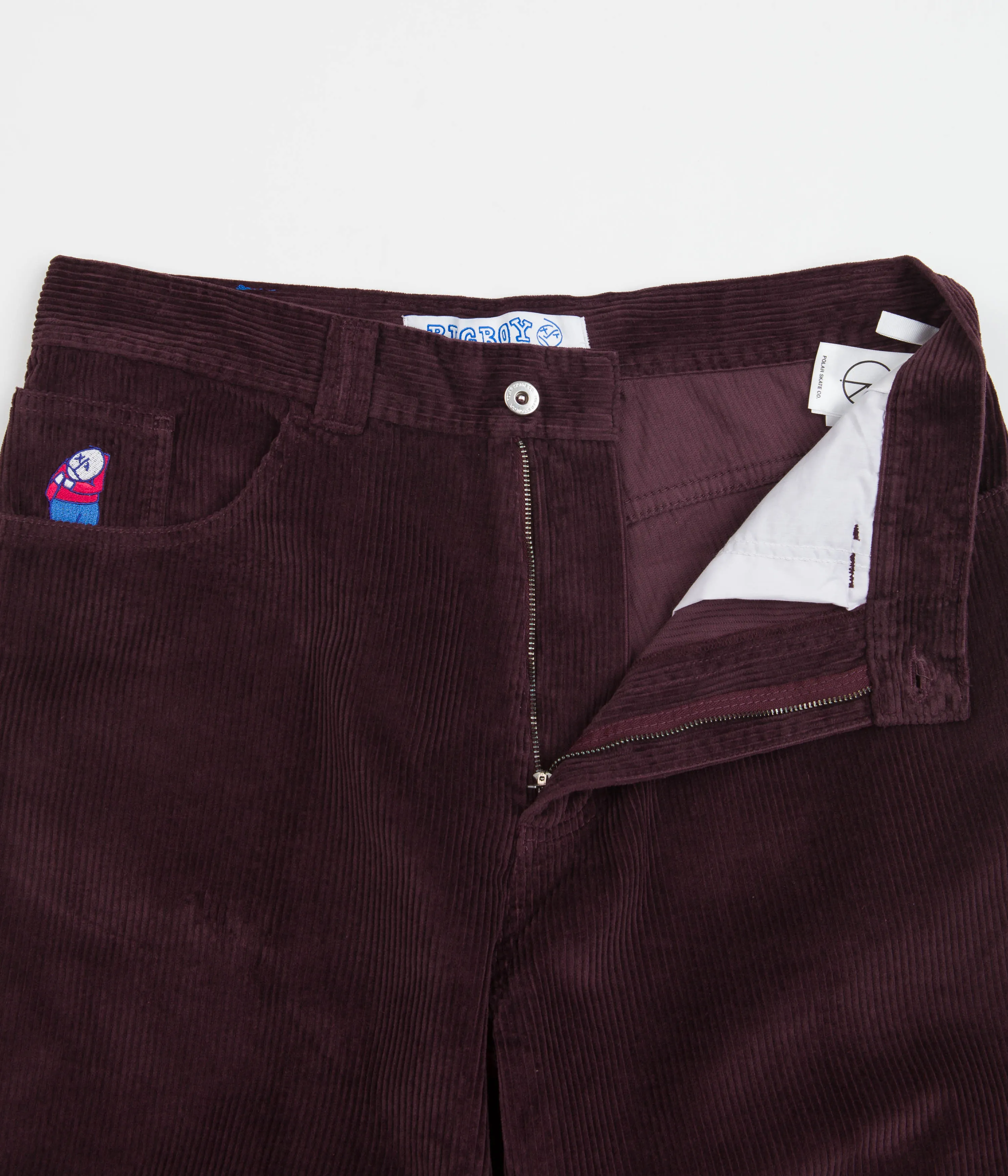 Polar Big Boy Cord Pants - Bordeaux