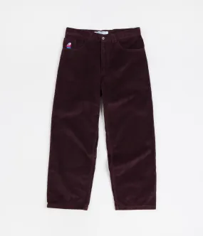 Polar Big Boy Cord Pants - Bordeaux