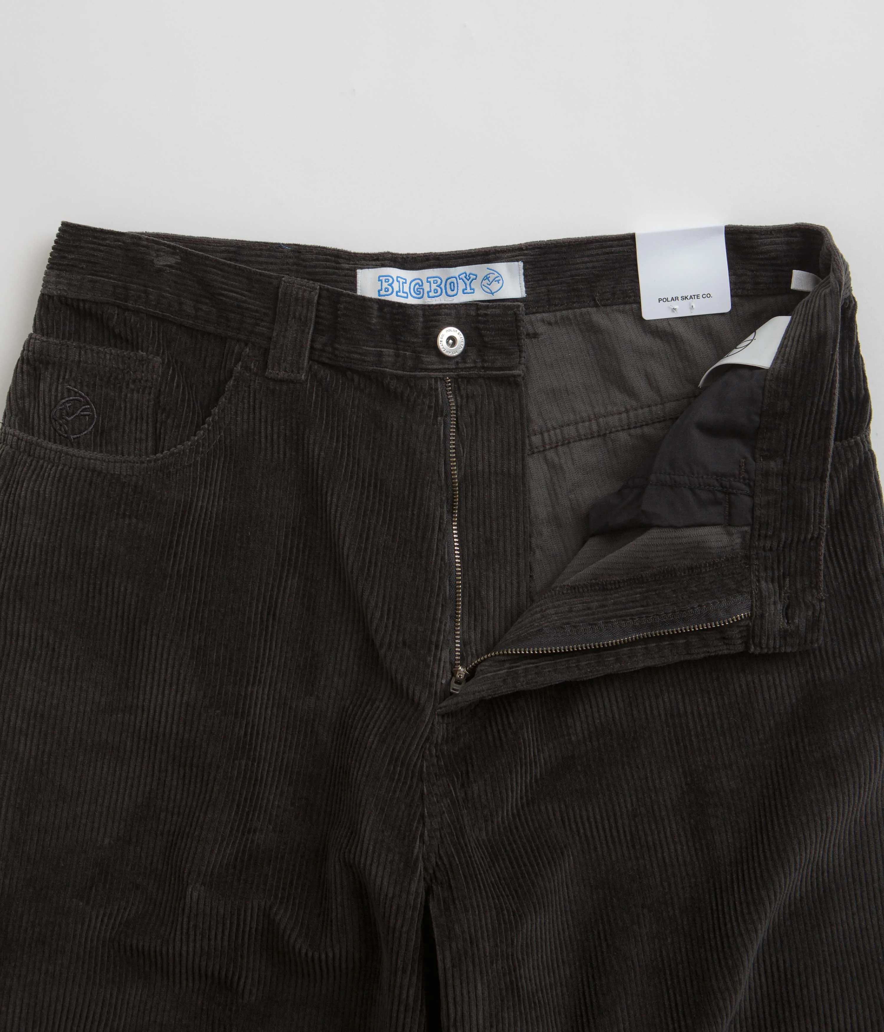 Polar Big Boy Cord Pants - Dirty Black