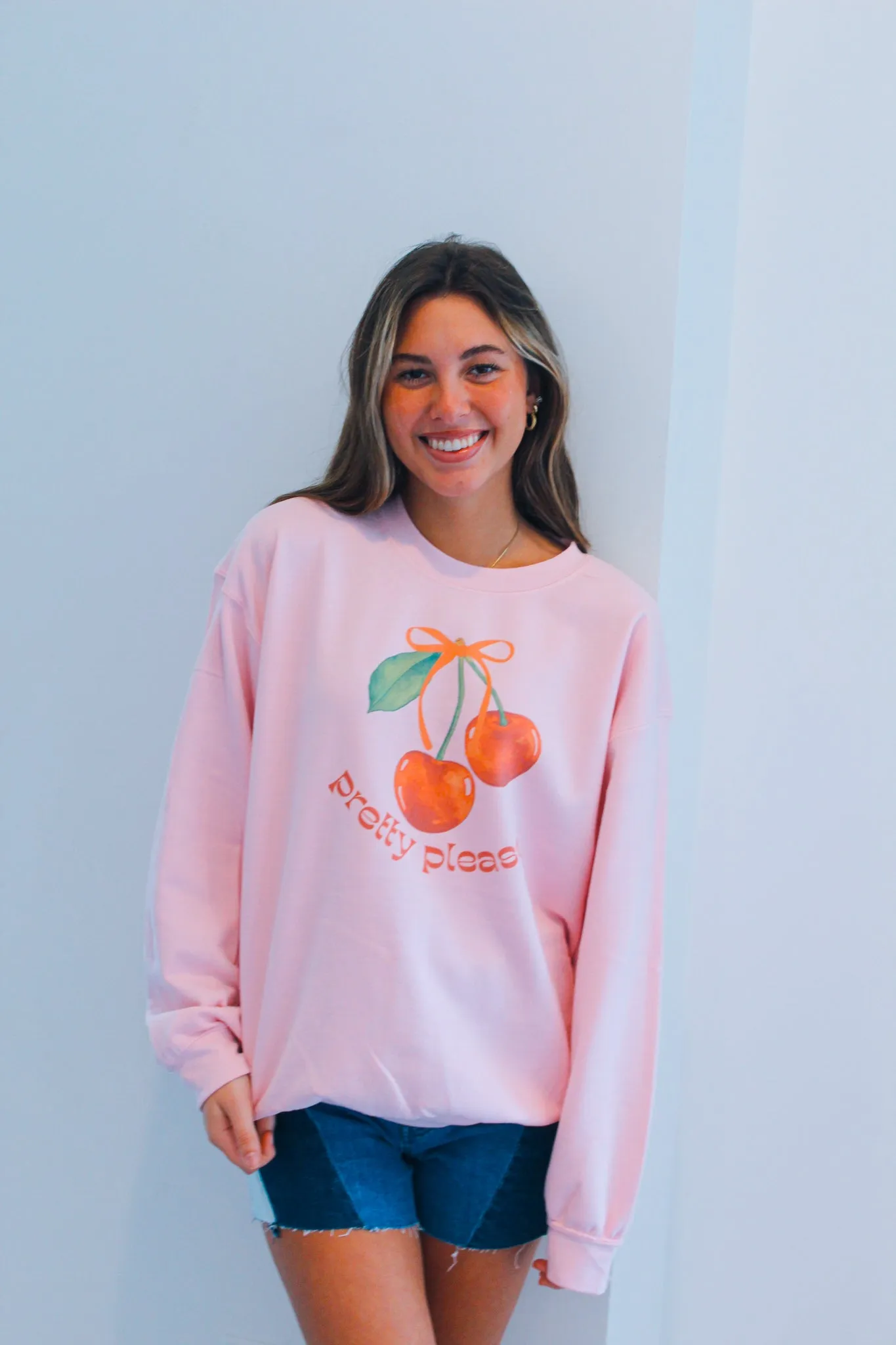 Pretty Please Graphic Sweatshirt