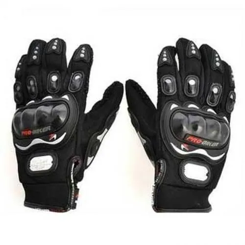 Pro-Biker Motorcycle Bike Racing Riding Gloves Set of 2 Pc