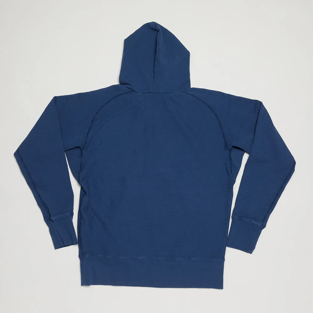 Pull-over Hooded Sweatshirt (Navy)