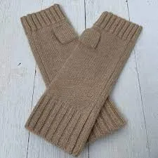 Pure Cashmere Fingerless Gloves