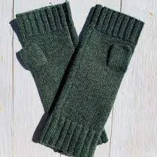 Pure Cashmere Fingerless Gloves