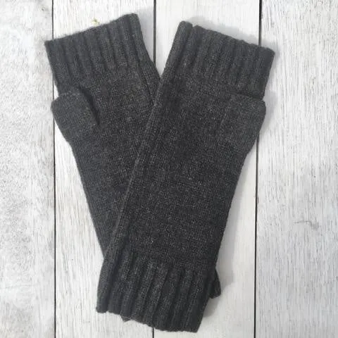 Pure Cashmere Fingerless Gloves