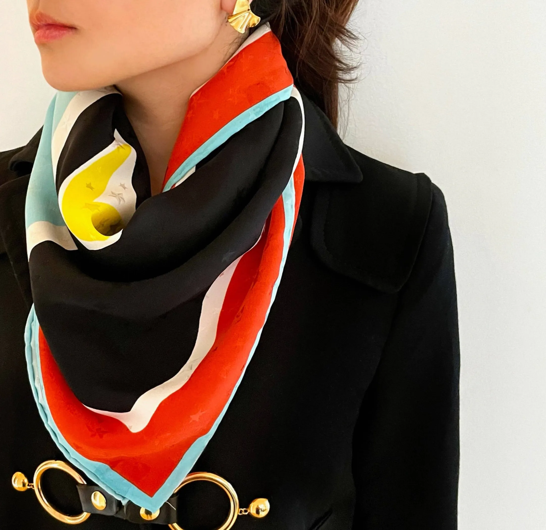 SAGITTARIUS SILK SCARF - CHLOE FREMANTLE