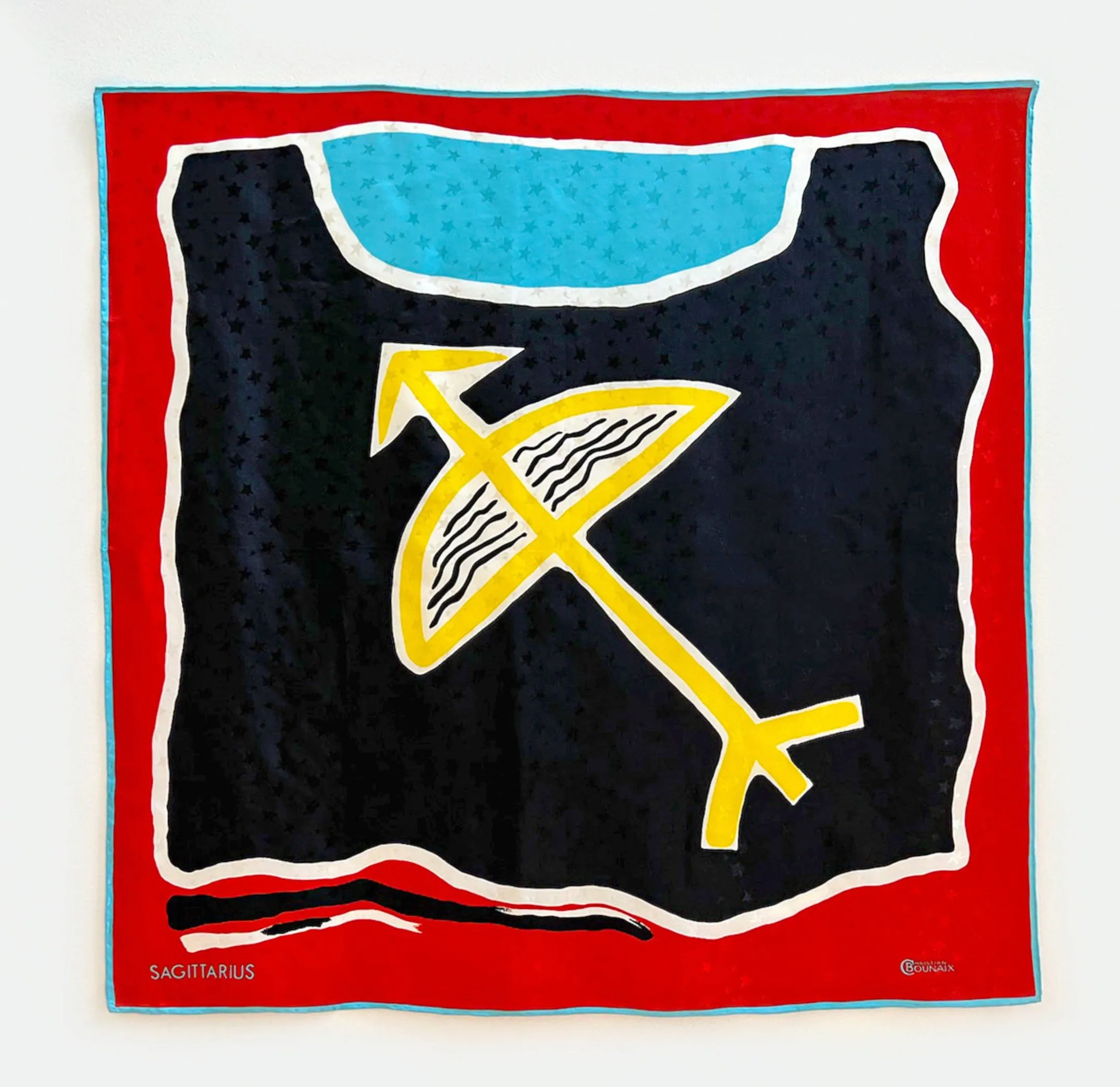 SAGITTARIUS SILK SCARF - CHLOE FREMANTLE