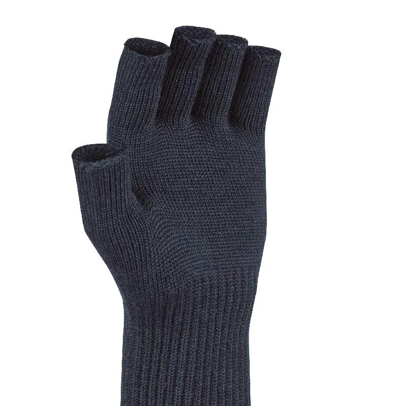 SealSkinz Thornham Fingerless Merino Gloves - Navy