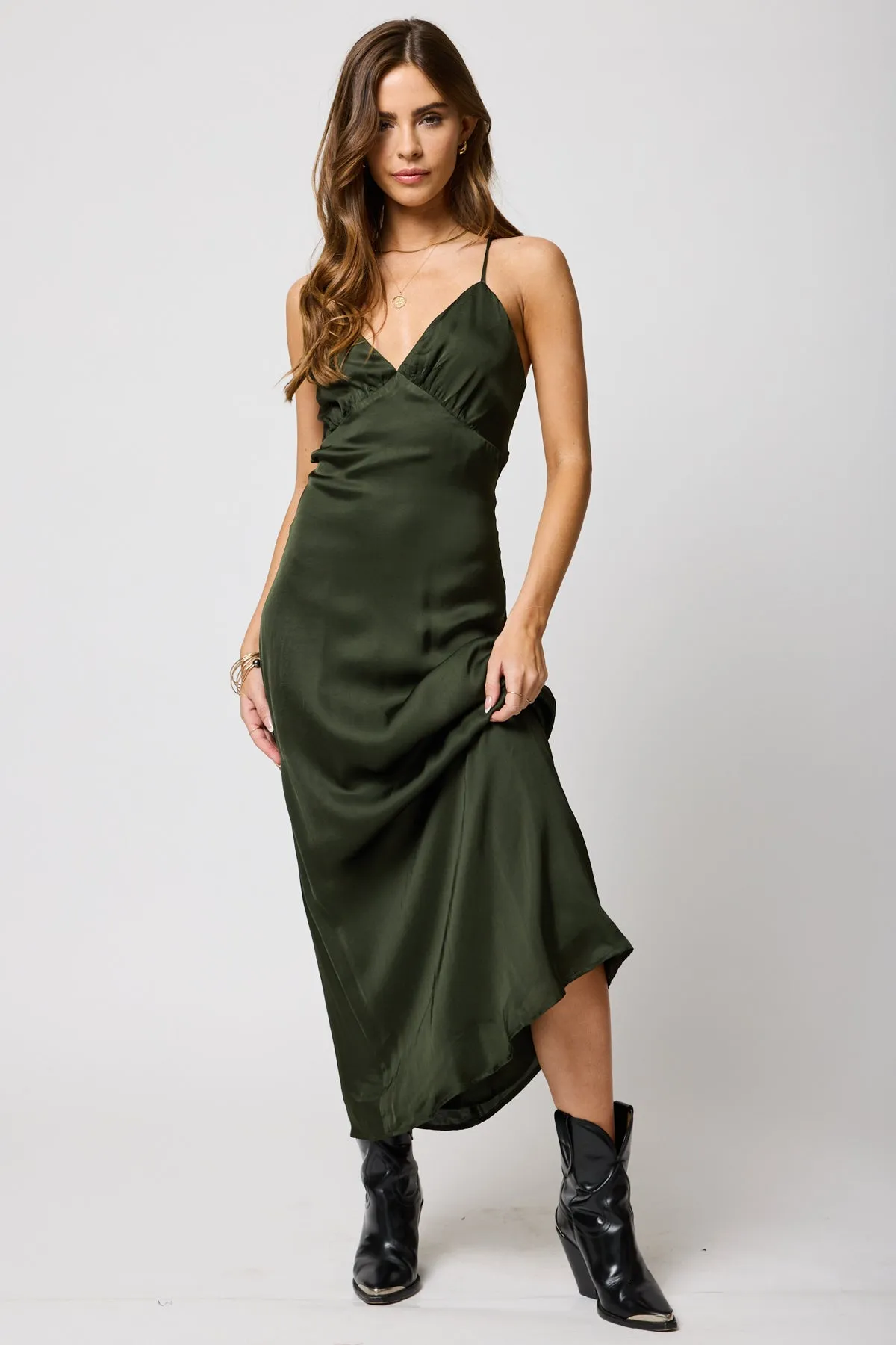 SILKY LUCIA MAXI DRESS