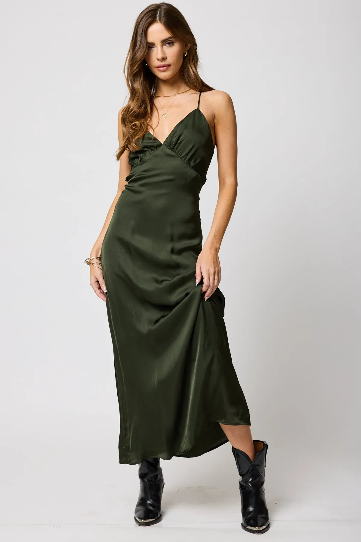 SILKY LUCIA MAXI DRESS