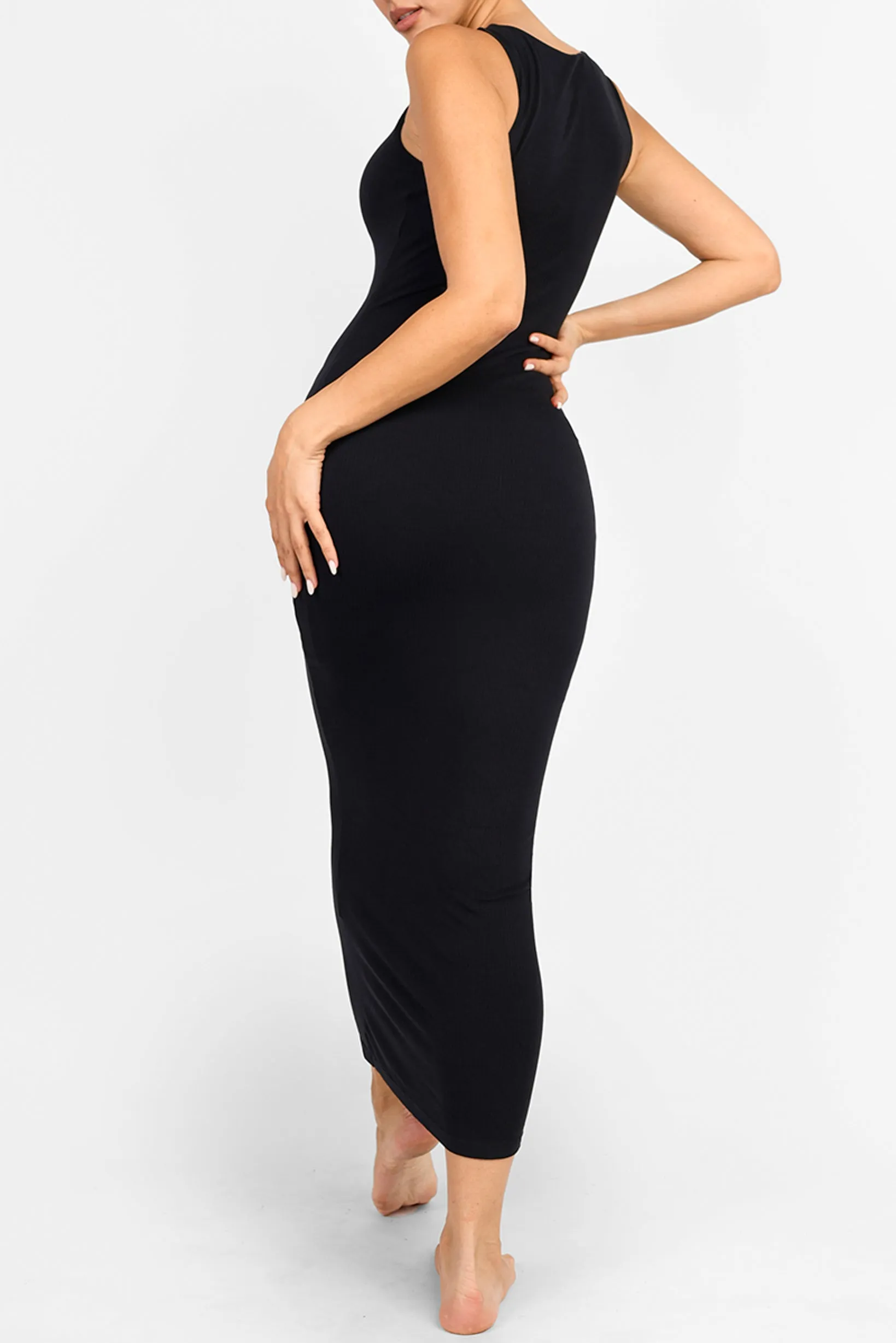 Sleeveless Maxi Shaper Dress