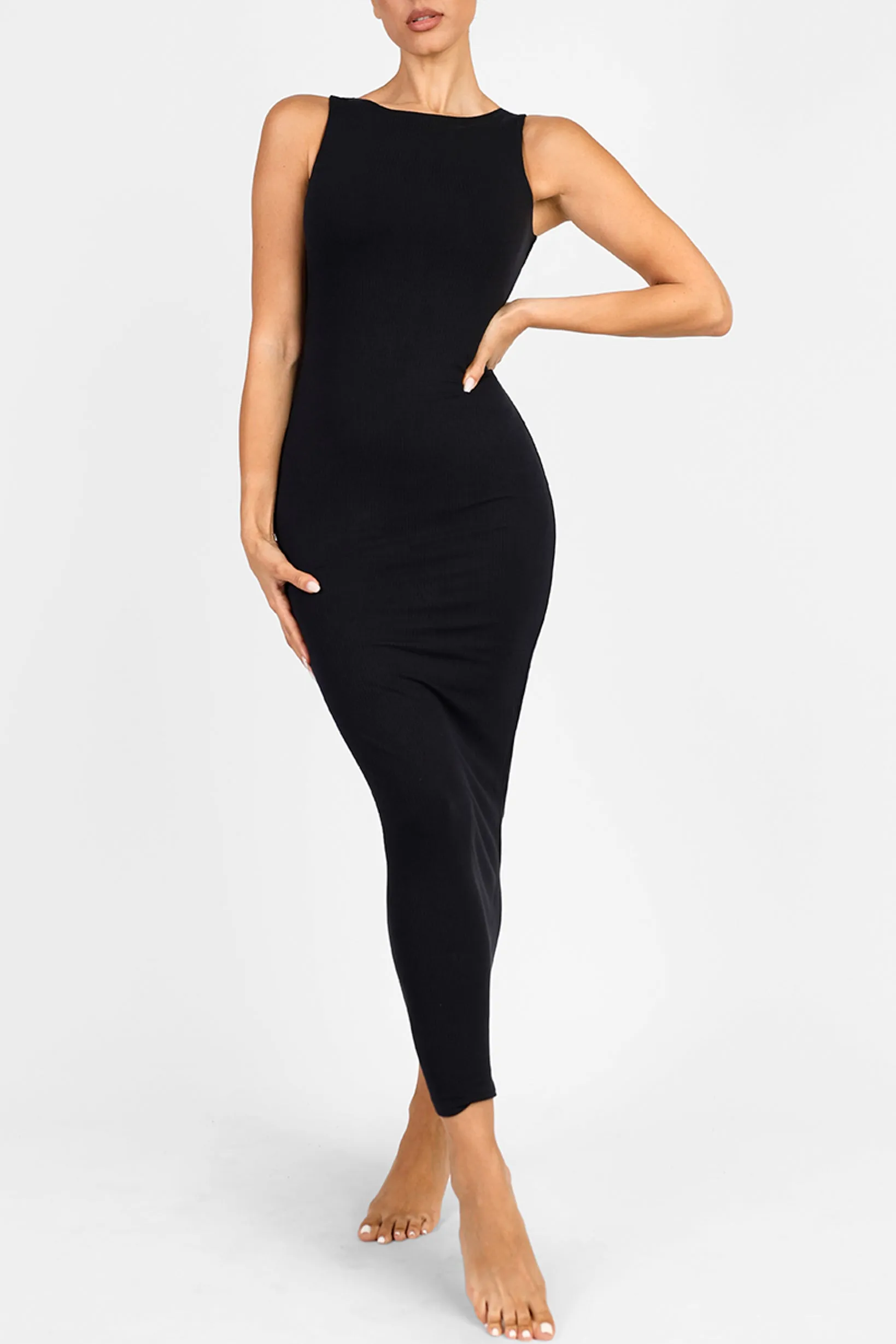 Sleeveless Maxi Shaper Dress