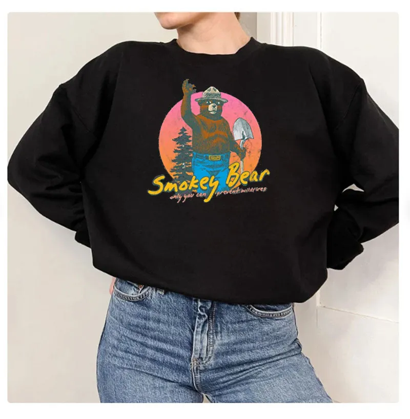 Smoke Bear Vintage Sweatshirt