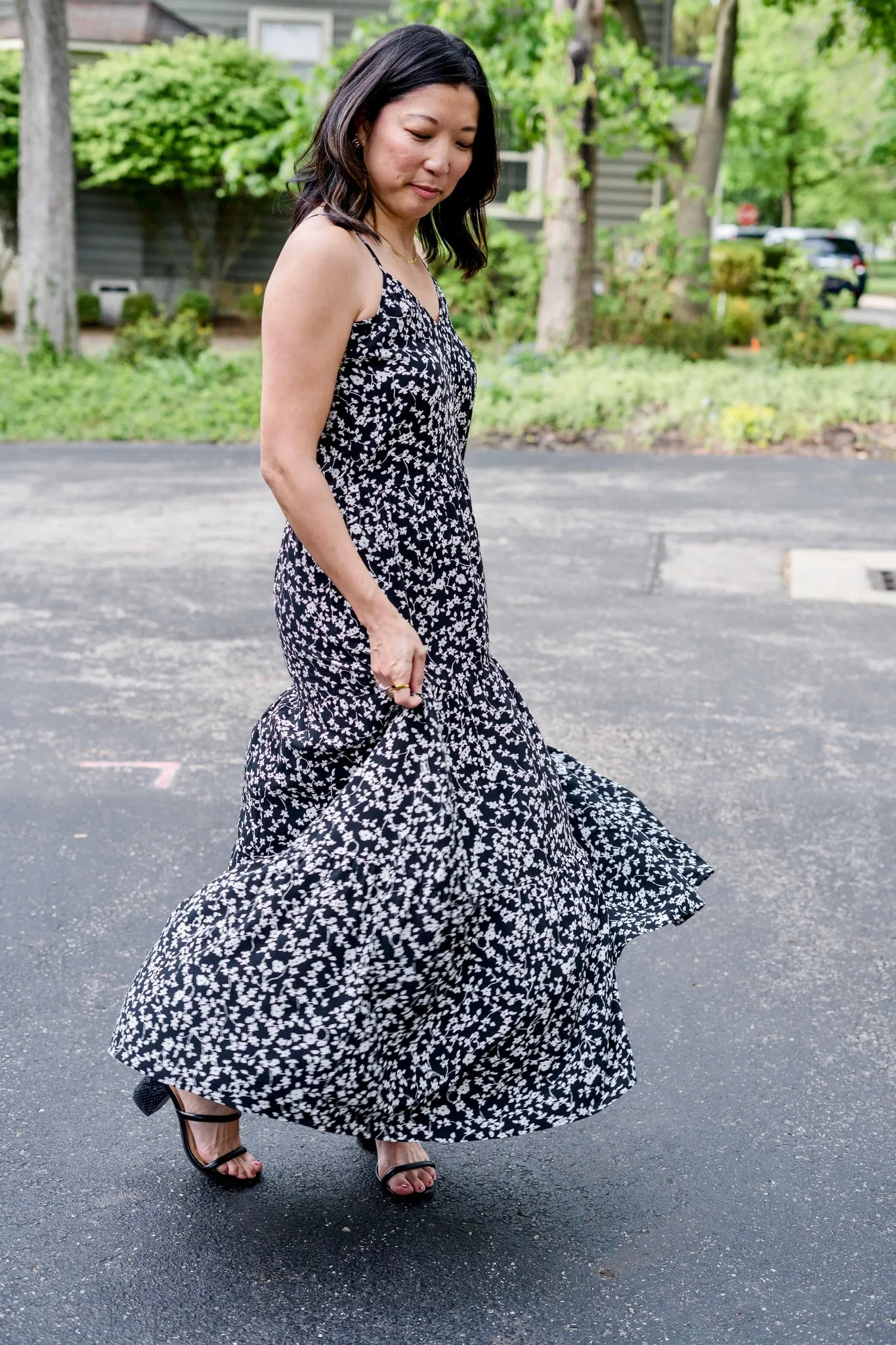 Spaghetti Strap Maxi Dress