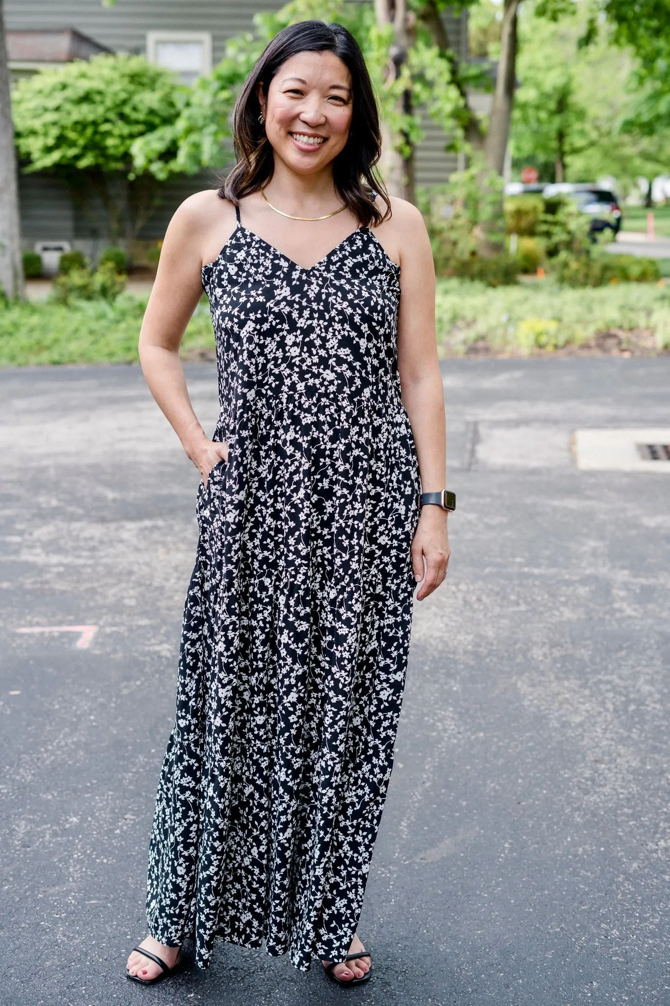 Spaghetti Strap Maxi Dress