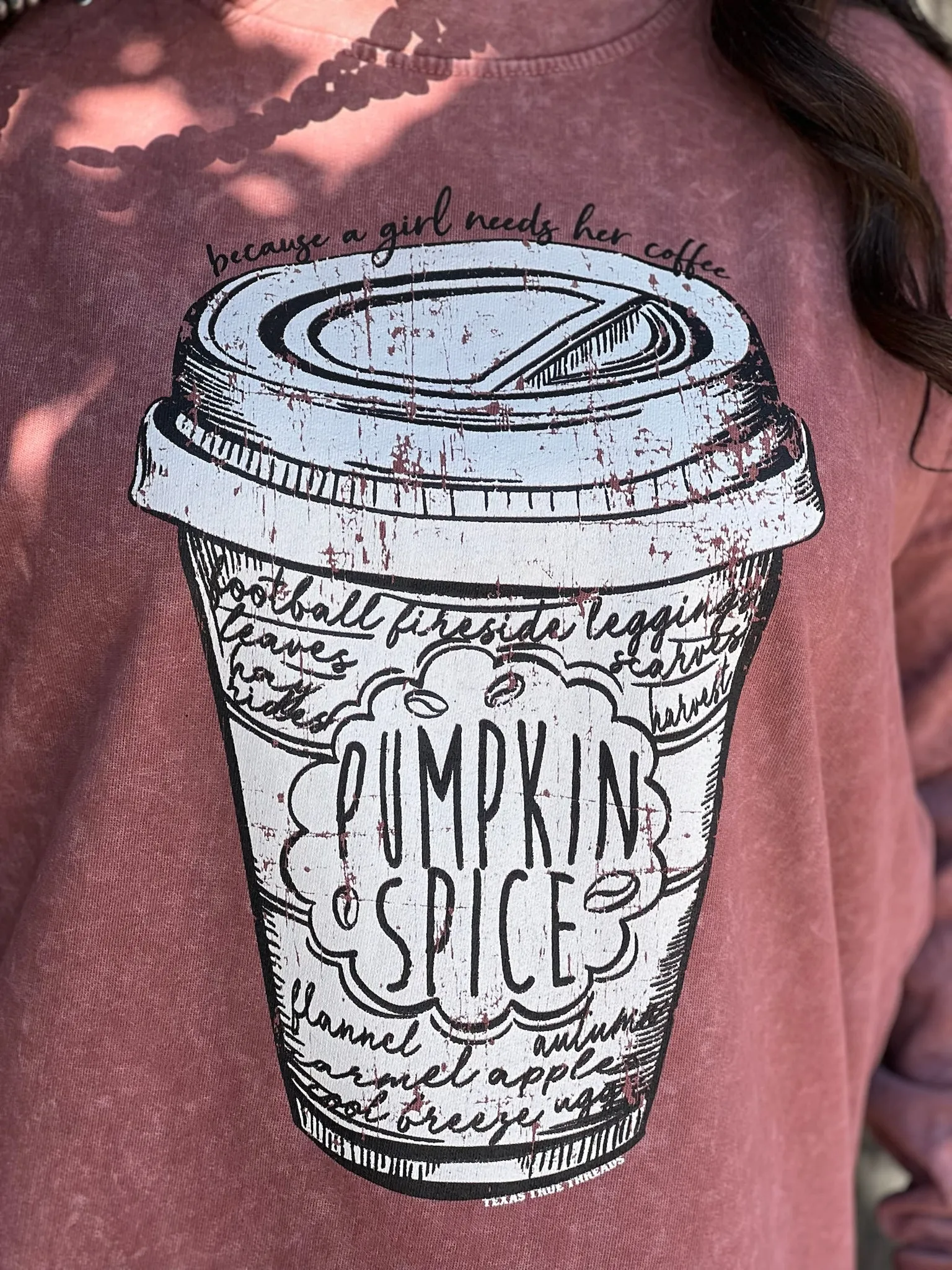 Spiced Pumpkin Sweatshirt by Texas True Threads