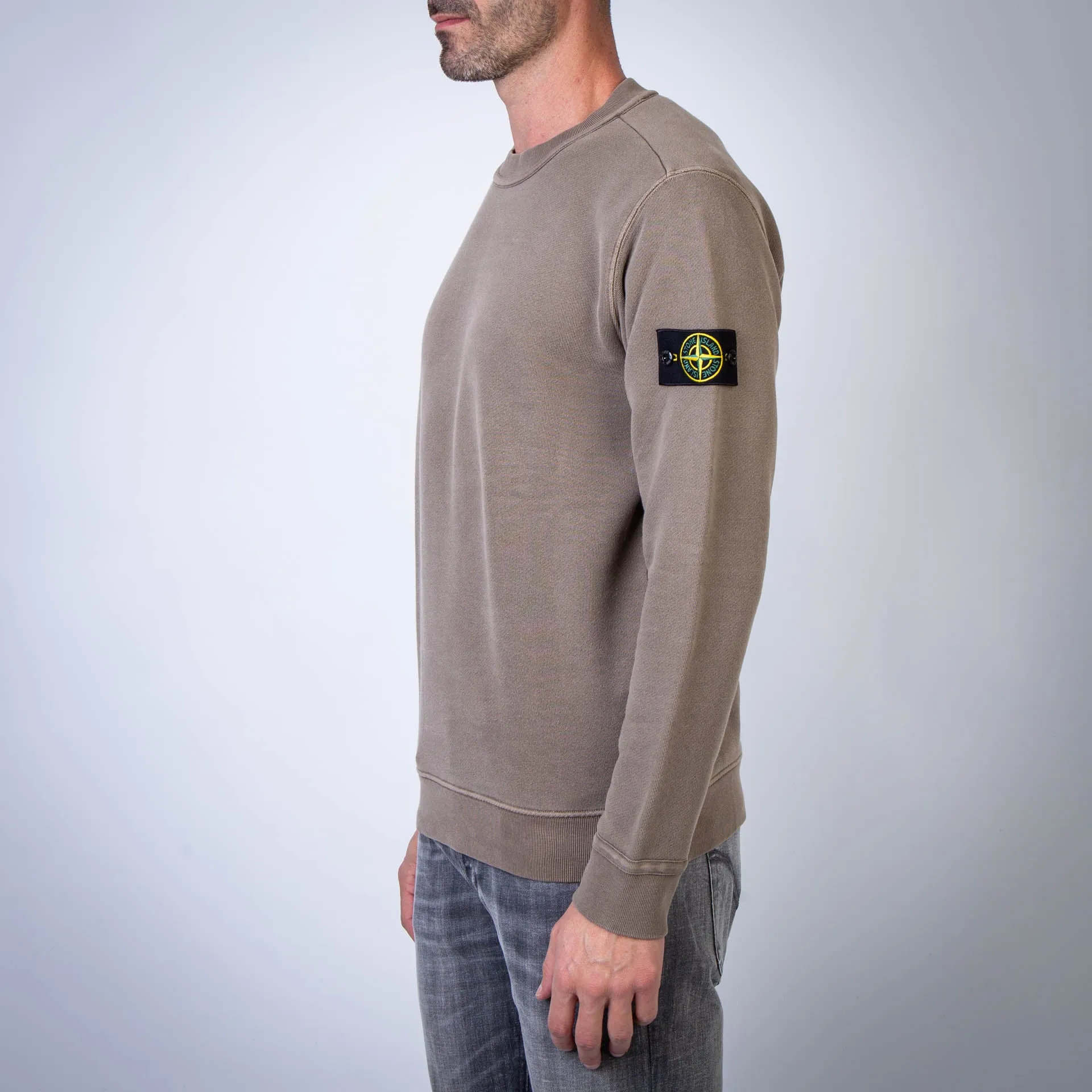 STONE ISLAND SWEATSHIRT 811561241 V0175 BROWN