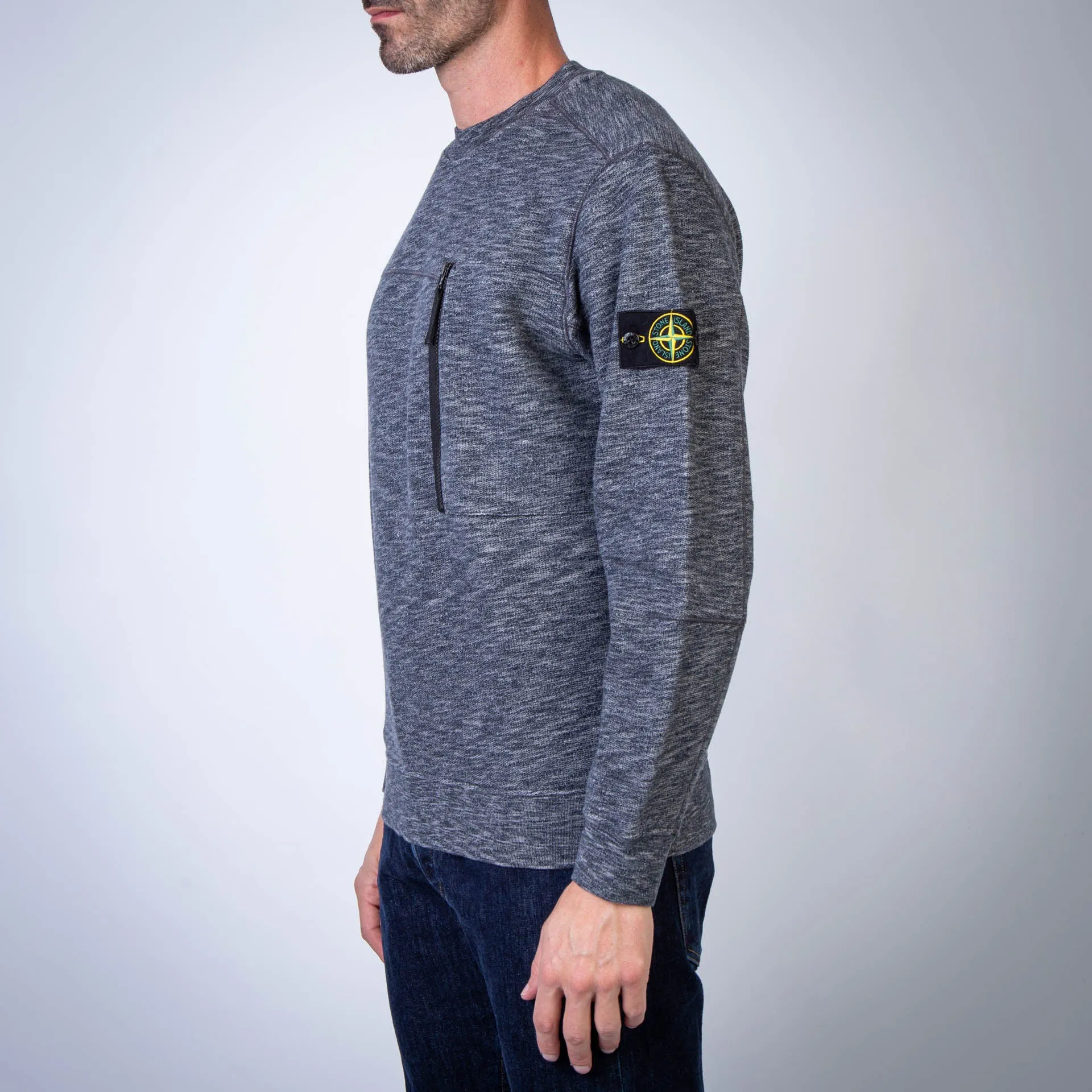 STONE ISLAND SWEATSHIRT 811565338 V0062 GREY