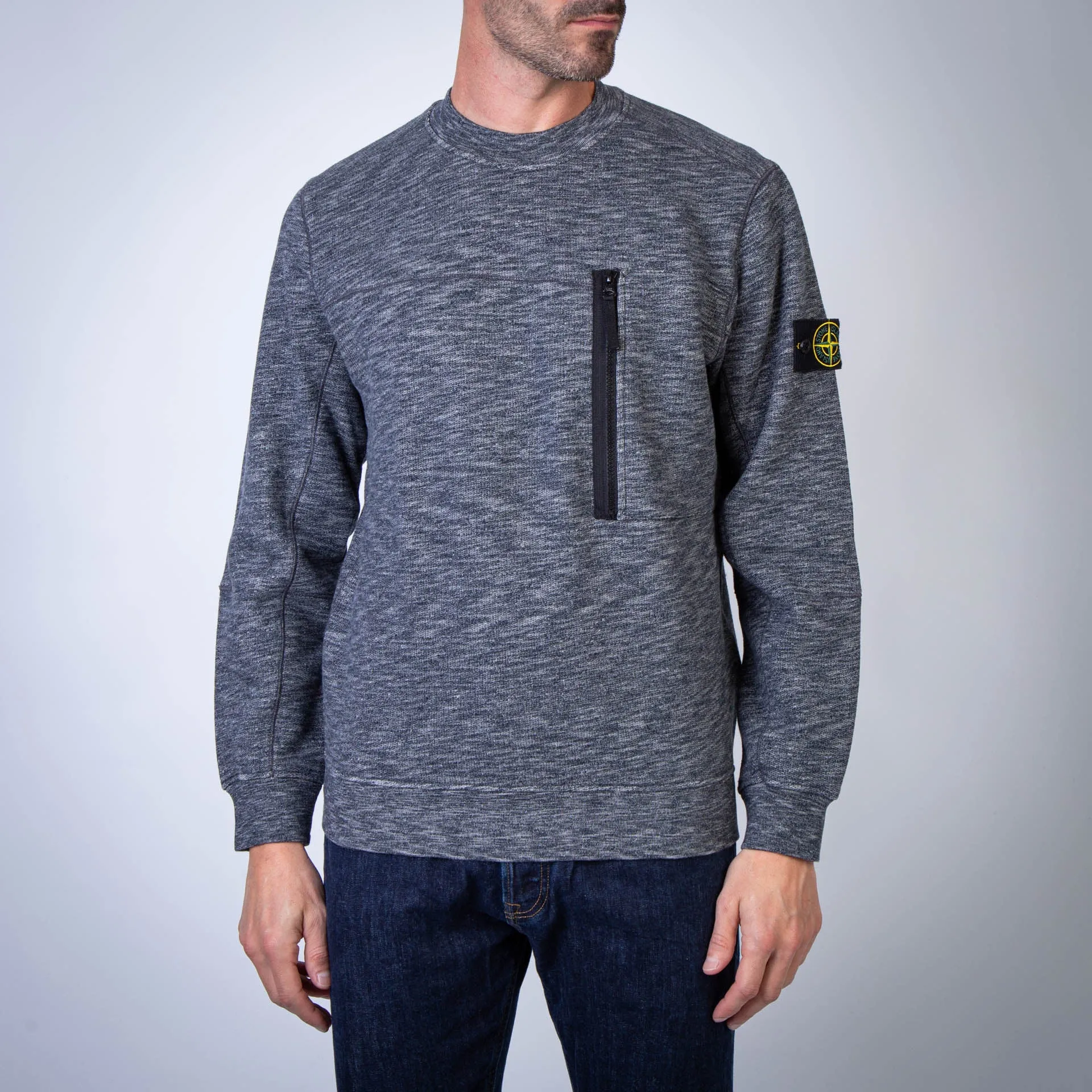 STONE ISLAND SWEATSHIRT 811565338 V0062 GREY