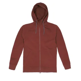 Storm Cotton Hoodie in Crimson