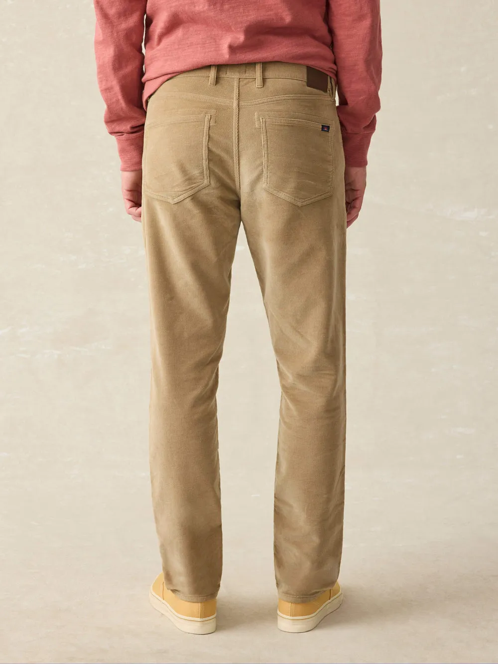 Stretch Terry Corduroy 5 Pocket Pant