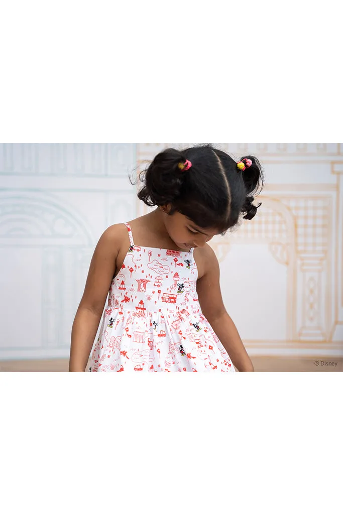 Summer Dress - Red Road Trip Mickey (12Y, XS Last Pieces!)